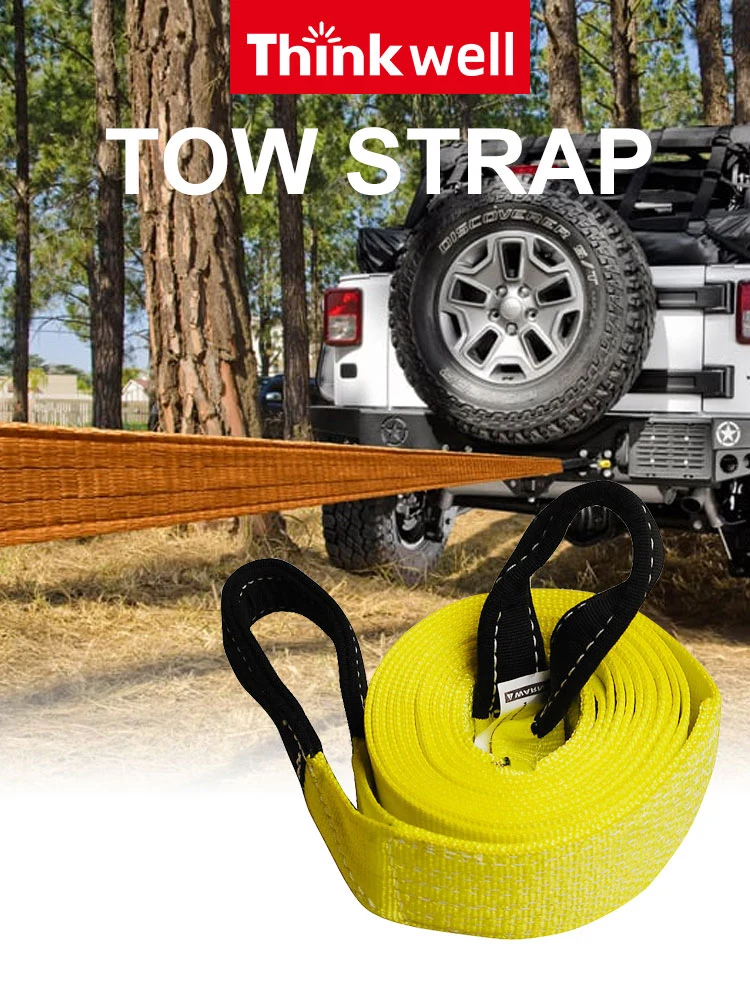 Heavy Duty Recovery Car Tow Strap