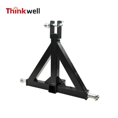 Enganche para remolque de tractor con recubrimiento de polvo negro Thinkwell